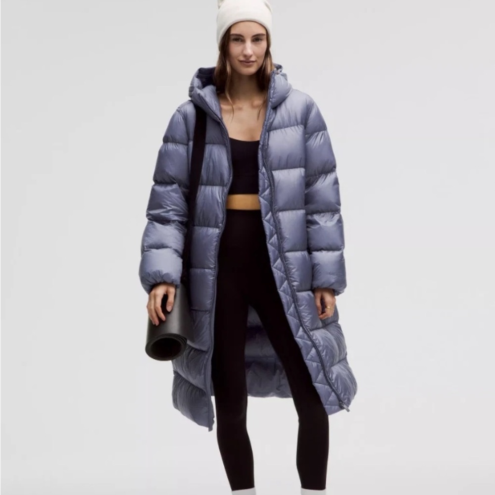 LULULEMON athletica Blue/purple Puffer coat